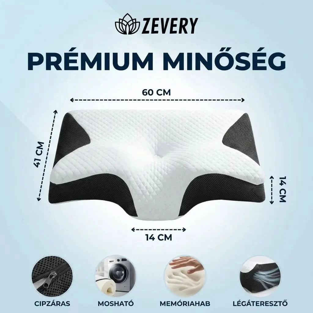 Zevery™ Ergonomikus Párna – Ébredj végre nyakfájdalom nélkül